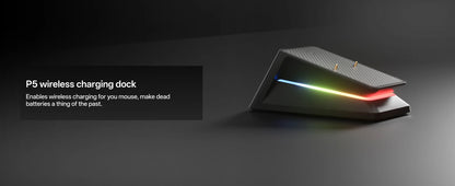 Rapoo VT3S /VT3S MAX GEN-2 bezdrátová herní myš, skutečná bezdrátová frekvence dotazování 8K, ultralehká 49g, výdrž baterie až 750Hr