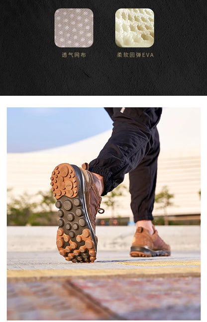 RAX hardloopschoenen voor mannen en vrouwen, outdoorsportschoenen, ademende, lichtgewicht sneakers, bovenwerk van Air Mesh, antislip buitenzool van natuurlijk rubber