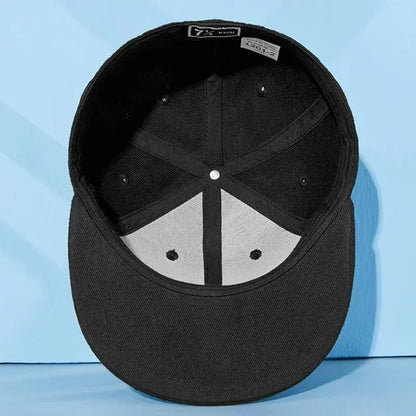 Big Bone Man Cappellini da baseball taglie forti per adulti con visiera piatta, cappellini hip hop aderenti per uomo e donna, cappellini grandi, cappellini snapback, taglie da 6 3/4 a 8