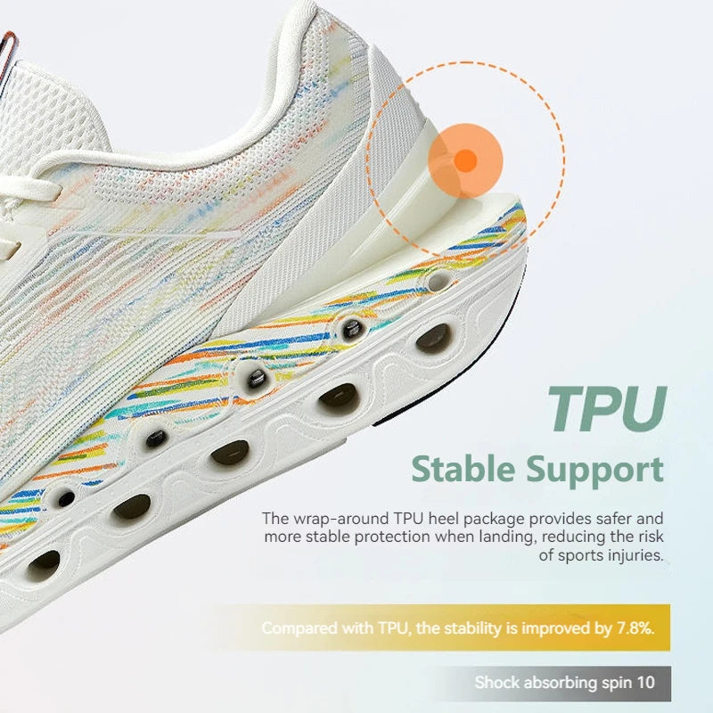 Pánské běžecké boty Xtep Reactive Coil 11.0 – letní sportovní boty s tlumením nárazů, pružným odrazem a měkkým došlapem 976219110026