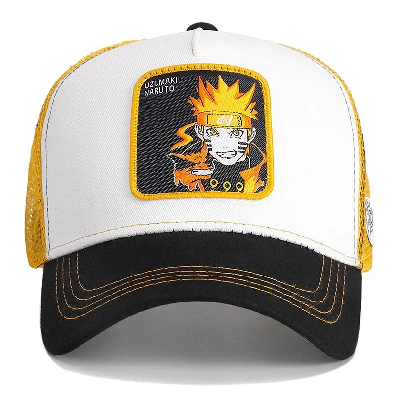 Șapcă de baseball Naruto Snapback Uchiha Itachi în stil anime pentru bărbați și femei, șapcă hip-hop, șapcă pentru tată, șapcă ajustabilă din plasă, șapcă de camionagiu