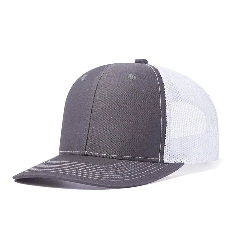 Breathable Mesh Classic Baseball Cap forMem Women Casual Trucker Hat Breathable Adjustable Snapback Unisex Active Sporty Dad Cap