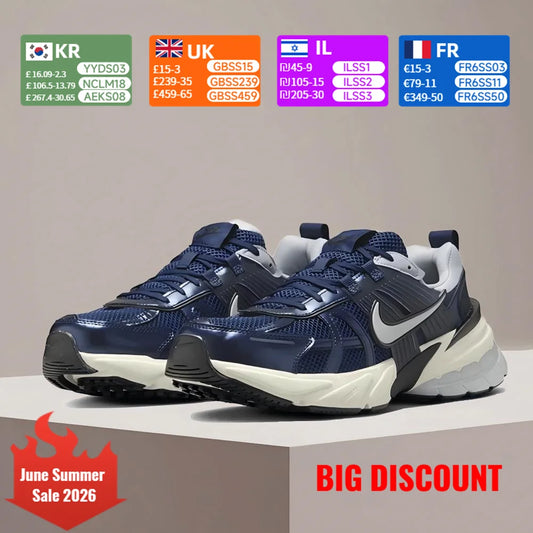 Nike V2K Run moški prosti čas protizdrsni trpežni modni vsestranski udobni nizki retro tekaški copati HJ4497-400