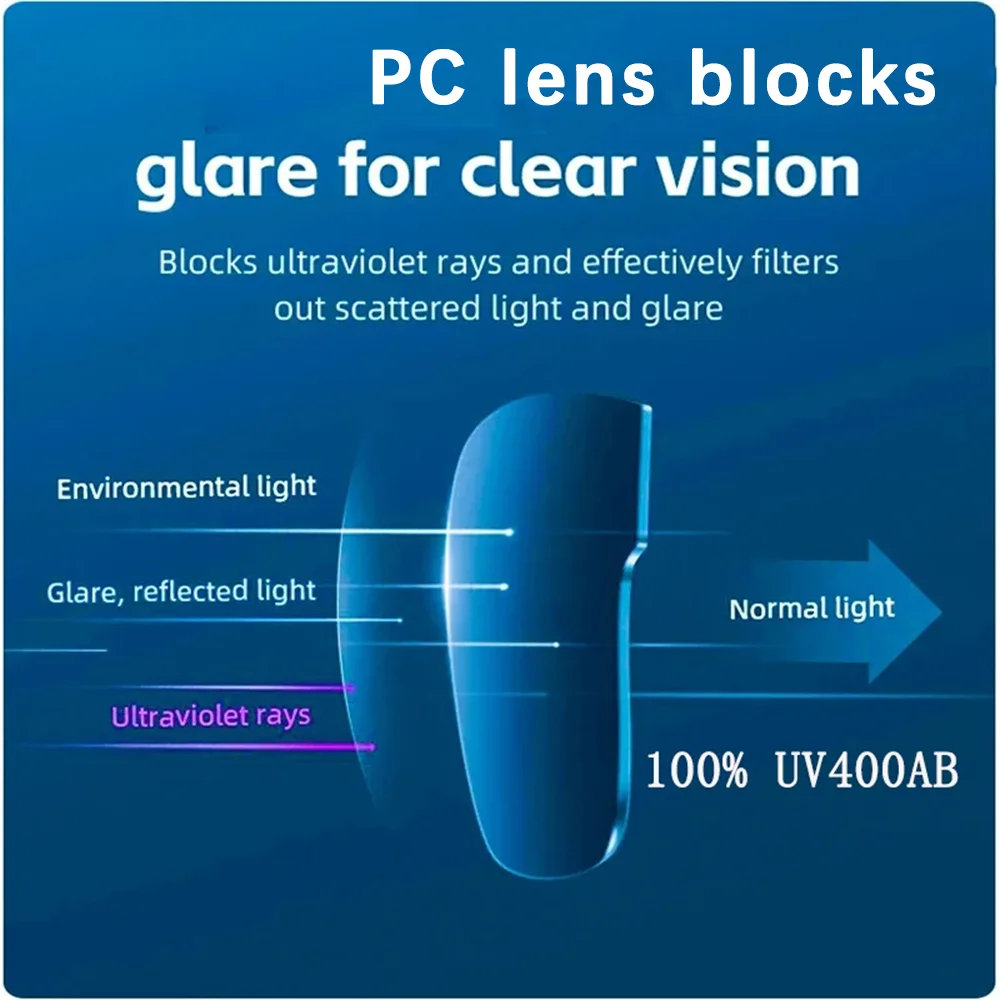 RACING POC New Bike Glasses MTB Goggles Cycling Sunglasses UV Protection Lightweight Sports Eyewear for Men Women Outdoor Riding
