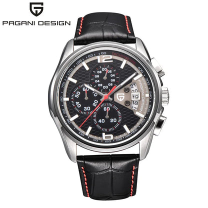 PAGANI DESIGN Chronograph-Stoppuhr für Herren, Quarz, Multifunktion, Militär-Pilotenstil, Relógios Masculino, Reloj Hombre, Montre Homme