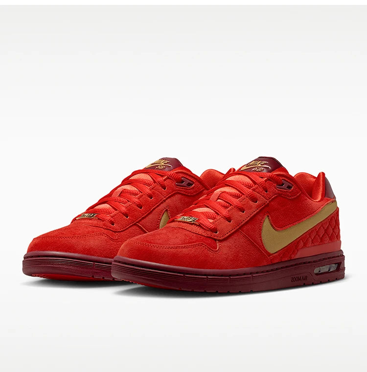 Nike Authentic Four Seasons Style Men's Women's Wear-Resistant Trendy Lace-Up Low-Top Sneakers IQ5648-600