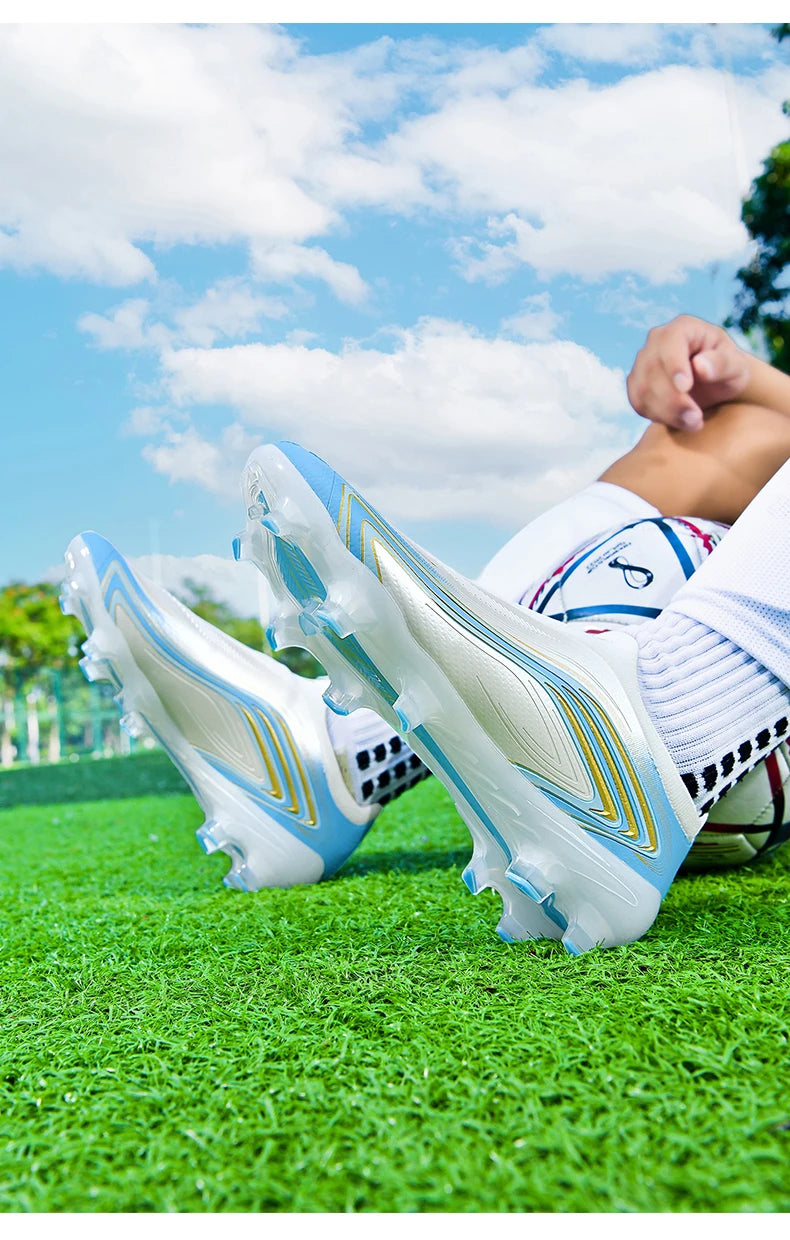 Nouvelles chaussures de football pour hommes et femmes, unisexe, vente chaude, futsal, ultra-légères, TF/FG, chaussures de football professionnelles de haute qualité, crampons, baskets.