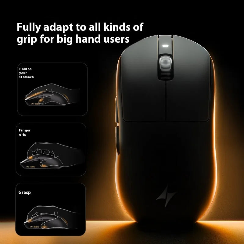 ATK A9 Plus Gaming-Maus kabellos A9/A9 SE/A9 Pro Tri-Mode 8K Gaming-Maus leicht A9 Ultimate E-Sports PC-Geschenk individuell angepasst