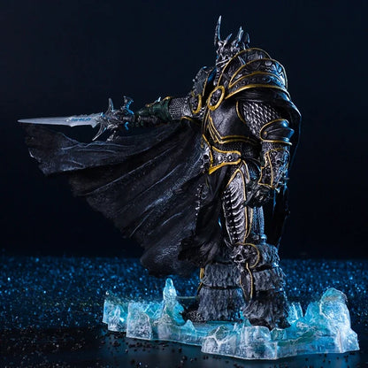 36 cm-es World of Warcraft játék-kiegészítők 7. Lich King Illidan Stormrage anime figura modell asztali dekoráció ajándékok játékok gyerekeknek
