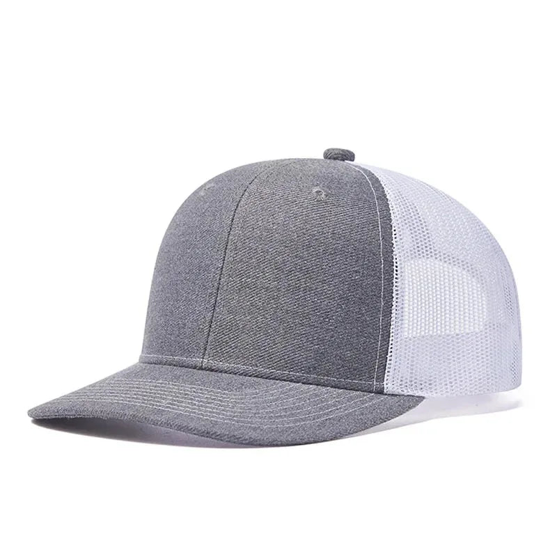 Breathable Mesh Classic Baseball Cap forMem Women Casual Trucker Hat Breathable Adjustable Snapback Unisex Active Sporty Dad Cap