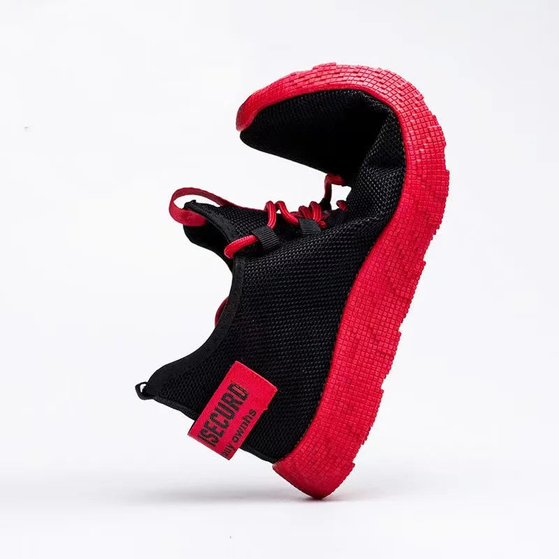 Heren sneakers, casual, lichtgewicht sportschoenen van mesh, zomers, voor heren, outdoor, zachte zool, ademend, comfortabel, modieus, trendy hardloopschoen