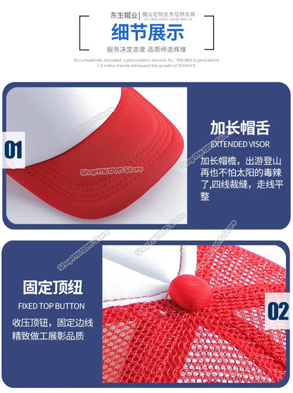 Cartoon Pokemons Kids Baseball Cap Pikachus Letter A-Z Boy Girl Sun-proof Sunhat Children Peak Cap Summer Trucker Dad Hat