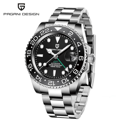 New PAGANI DESIGN Top Luxury Watch 8215 Sports Mechanical Automatic Watch Waterproof Stainless Steel Sapphire Watches for Man