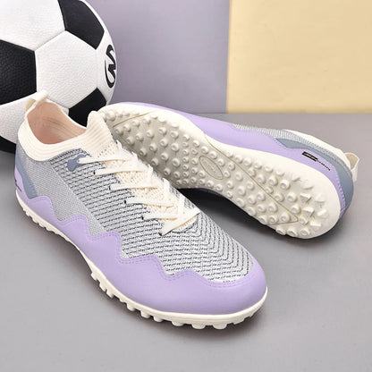 Nouvelles chaussures de football pour hommes, baskets TF/FG, vente flash, chaussures de futsal de haute qualité, chaussures de football professionnelles, crampons pour femmes, ultra-légères, unisexes