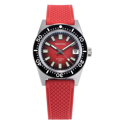 62MAS Diver Men Watch 38mm Original Sapphire Glass Nh35 Automatic Mechanical Waterproof Luminous Date Ceramic Bezel 200M Pro v3