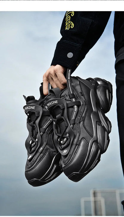 chaussure homme Baskets de luxe pour hommes, chaussures de course respirantes et décontractées, mocassins à la mode