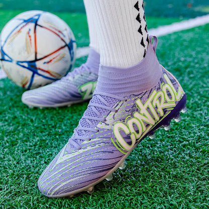 Muške i ženske kopačke za nogomet na otvorenom, protuklizne kopačke za nogometni teren, ultralagane tenisice za futsal TF/FG, nogometne tenisice s čepovima