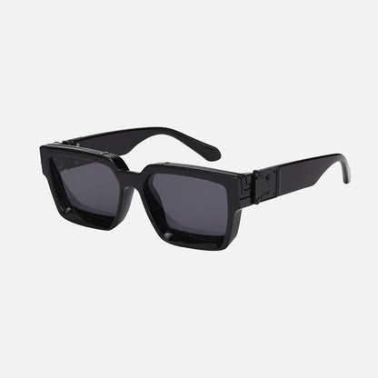 Cycling Brand Rectangle Sunglasses Men Women Luxury Shades Retro Square Sun Glasses Eyewear Trend Punk Eyeglasses For Male