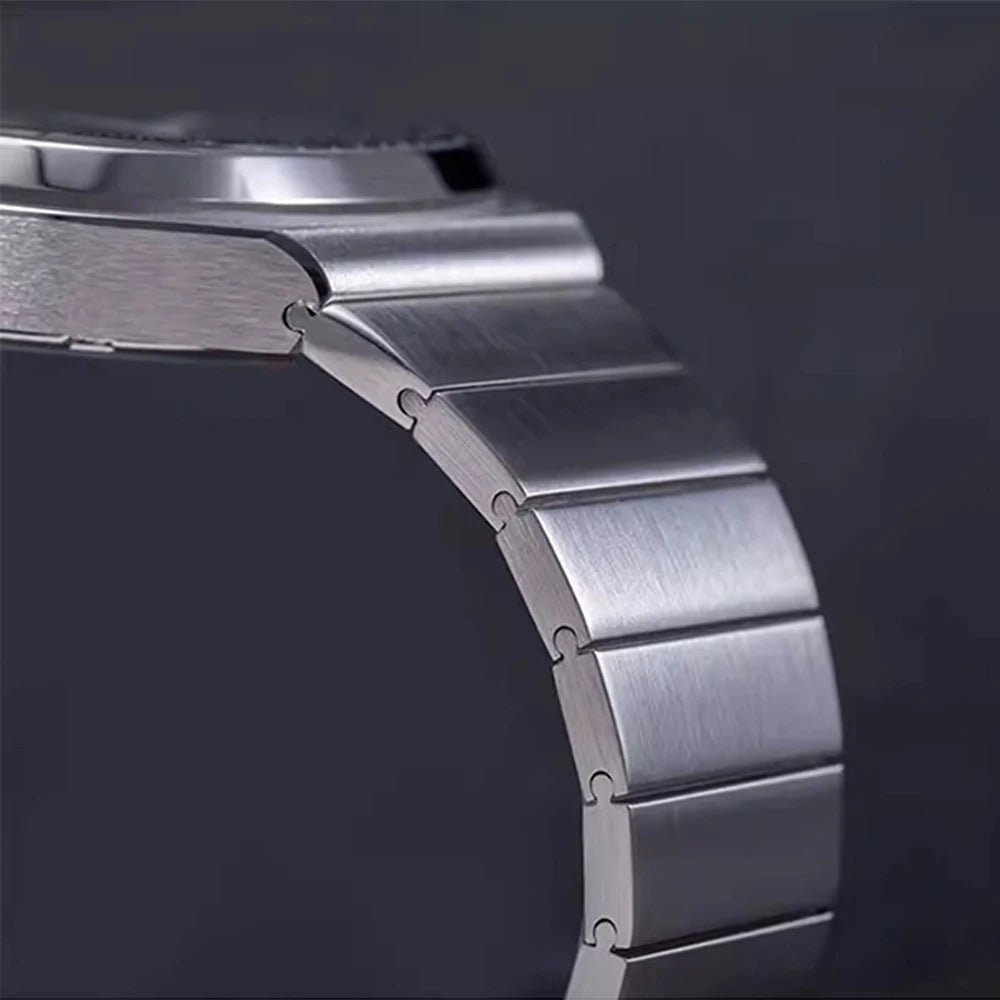 Hruodland New 2025 New 0S00 Retro Men's Quartz Chronograph Sapphire Stainless Steel Waterproof 5Bar Luminous C3 Men's Watch