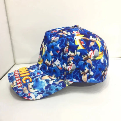 Supersonic Mouse Four Seasons Cap Movable Doll Toy Adjustable Hedgehog Anime Hip-hop Cap Baseball Cap Hat Student Boy Girl Hat