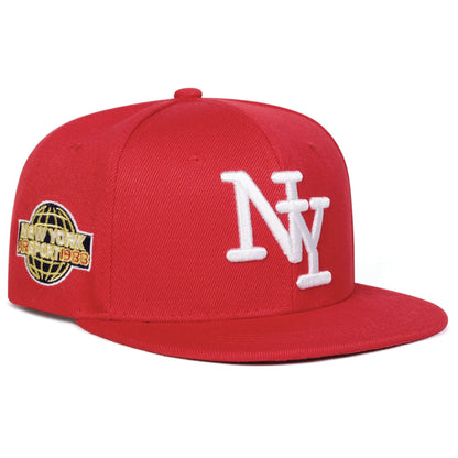 Unisex NY Letter Embroidery Hip-hop Hats Spring and Autumn Outdoor Adjustable Casual Baseball Caps Sunscreen Hat Sports Cap