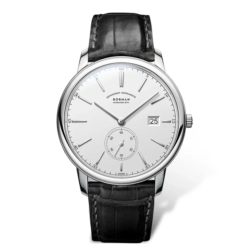 BORMAN BM3817 TOP Watch New 42 Luxury Men's Automatic Mechanical Watches Sapphire Ultra-thin 50M Waterproof Sub Dial Clocks