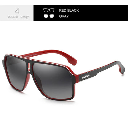 DUBERY Polarized UV400 Protection Sunglasses For Men And Women 7 Colors Model 103