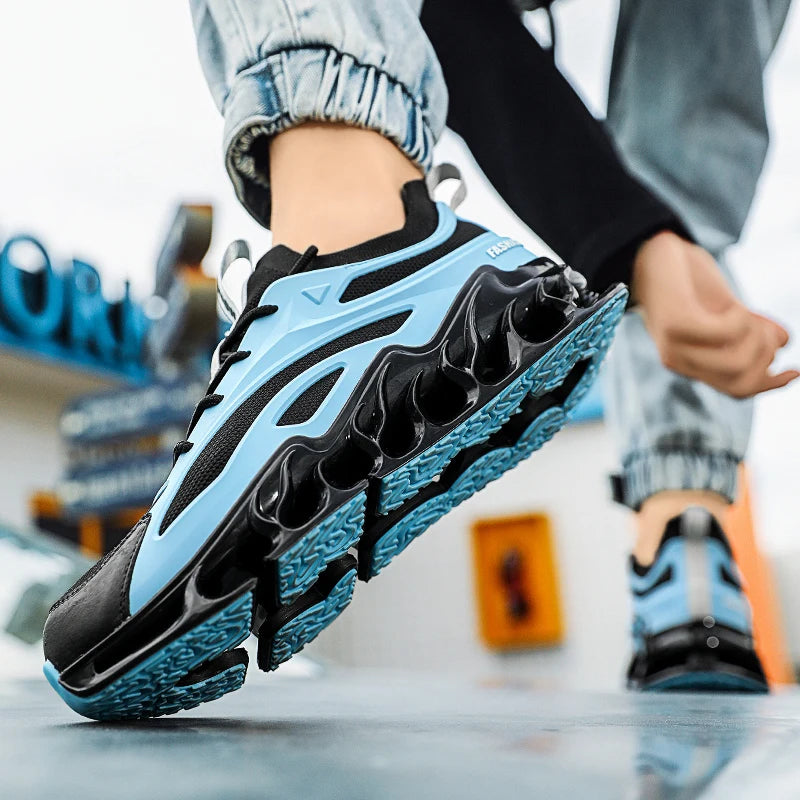 Chaussure Homme Chaussures de course respirantes pour hommes, baskets décontractées pour hommes, chaussures de tennis pour hommes, entraîneur de course, mocassins à la mode, luxe