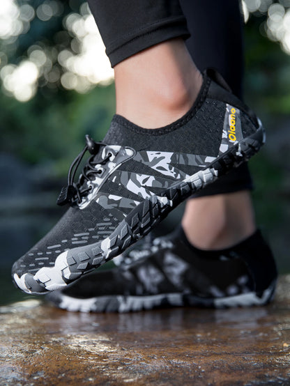 Oiaano Nouvelles chaussures de plage à séchage rapide « Camo » pour homme et femme, sandales aquatiques, baskets aquatiques pour homme, chaussures de sport et de marche