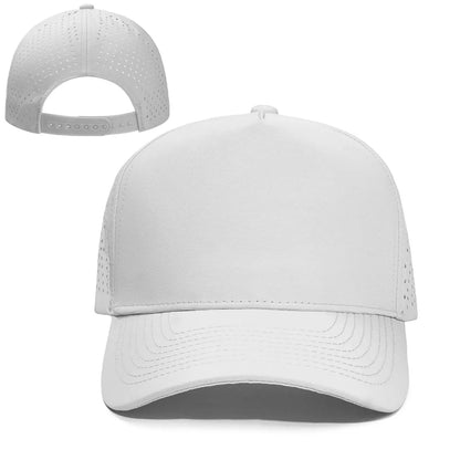 1PC New Five-ply laser perforated quick-drying cap breathable sports visor cap summer waterproof perforated truck baseball cap