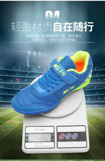 Personality Stylish And Comfortable Boys Girls Training Game Sneakers Indoor Outdoor Lawn Youth Student Soccer Shoes 29-39#