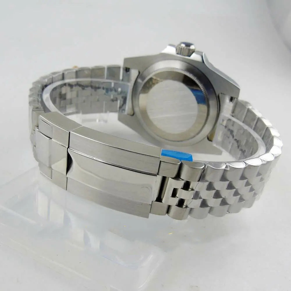 Reloj automático para hombre Miyota8215 resistente al agua 200m, reloj de buceo 40mm, movimiento mecánico, luminoso, correa Jubilee y hebilla Glide Lock