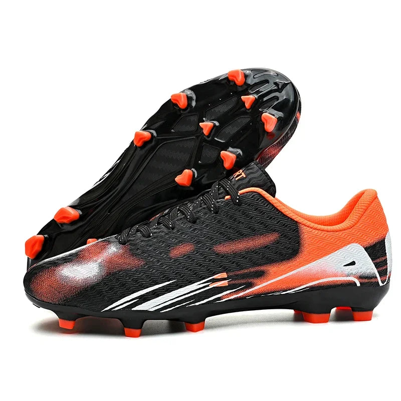 Nouvelles chaussures de Football en plein air pour hommes crampons chaussures de Football professionnelles bottes de terrain de Football pour enfants baskets d'entraînement confortables et antidérapantes
