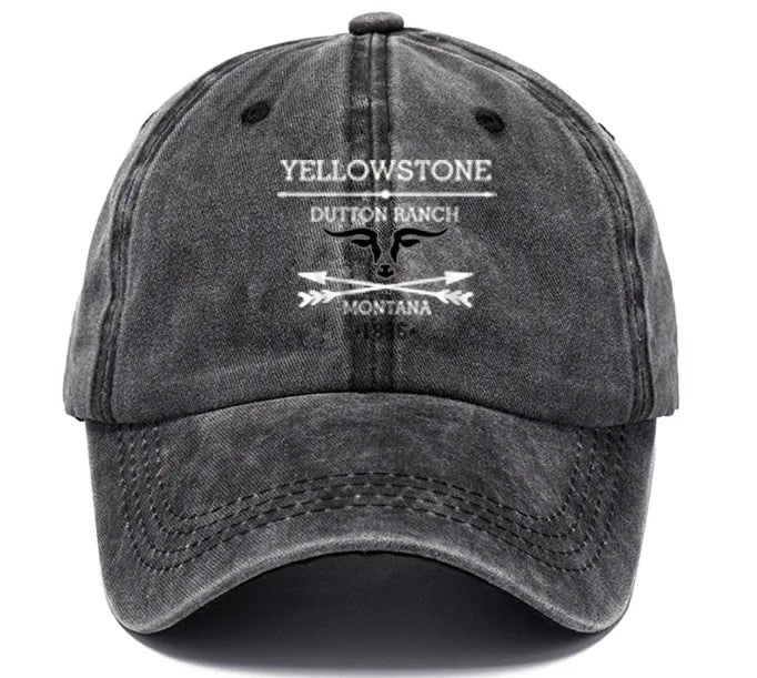 Gorra de béisbol de estilo clásico ajustable de algodón lavado con estampado FOCUS, gorra deportiva tipo «pico de pato» para hombre y mujer
