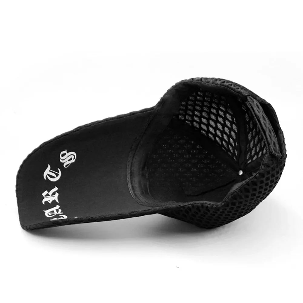 Quality 14cm Long Brim Sun Hat Big Size Large Head Baseball Caps Mesh Sunshade Oversize Trucker Cap Men