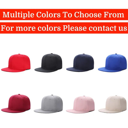 Men Women Custom Personalized Logo Caps Team Embroidery Printed Baseball Caps Fraternity Hats Fashion Outdoor Hip Hop Caps