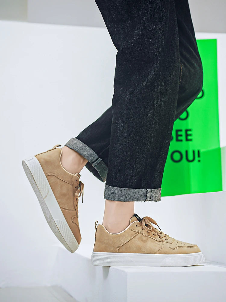 1 paio di scarpe sportive casual da skateboard, comode e alla moda, con tomaia avvolgente che si adatta al piede e suola antiscivolo,