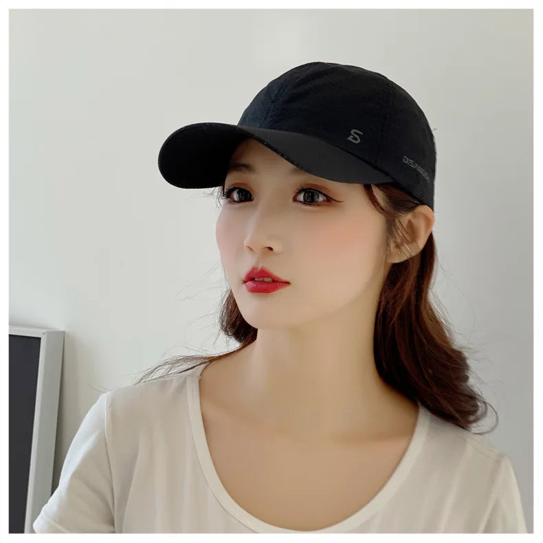 Original Design Running Cap Thin Quick Drying Breathable Duck Tongue Outdoor Men's Sun Summer Fishing Avisor Baseball Cap