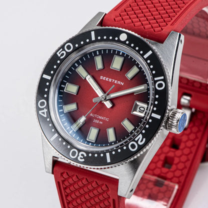 62MAS Diver Men Watch 38mm Original Sapphire Glass Nh35 Automatic Mechanical Waterproof Luminous Date Ceramic Bezel 200M Pro v3