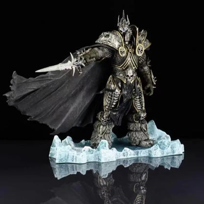 36 cm-es World of Warcraft játék-kiegészítők 7. Lich King Illidan Stormrage anime figura modell asztali dekoráció ajándékok játékok gyerekeknek