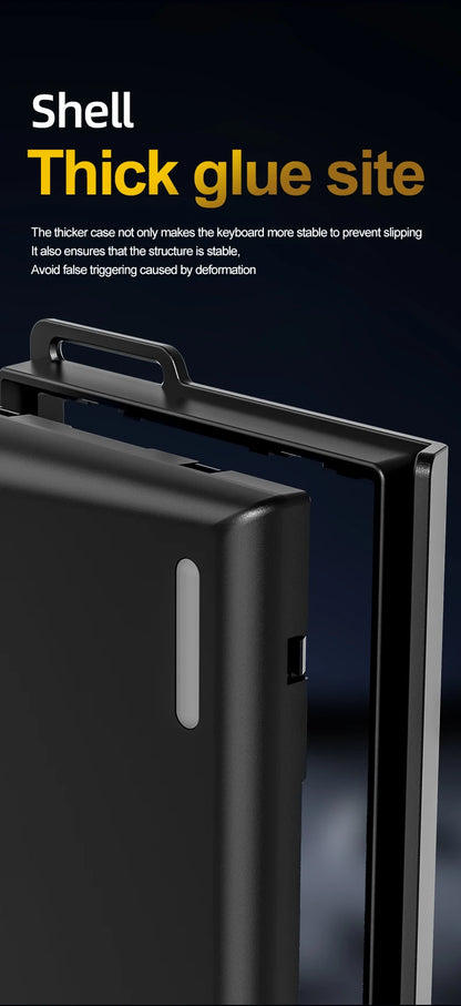 ATTACK SHARK X68HE Esports Magnetic Axis Keyboard 8KHz Return Rate, Total Area 0.01mm, and 0.125ms Rate Class Ultra-Low Latency
