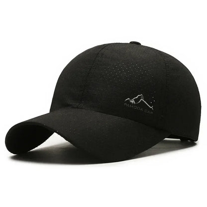 Summer Breathable Mesh Quick Drying Men Women's Baseball Cap Outdoor Sports Travel Fishing Climbing Cycling Runnning Hat