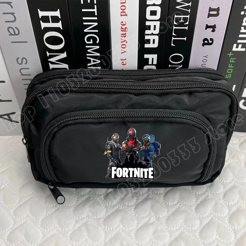 Кутия за химикалки Fortnite с креативен геймърски десен, моливник Harajuku, чанта за съхранение за момчета и момичета, ученически принадлежности за начало на учебната година, подаръци за рожден ден и парти