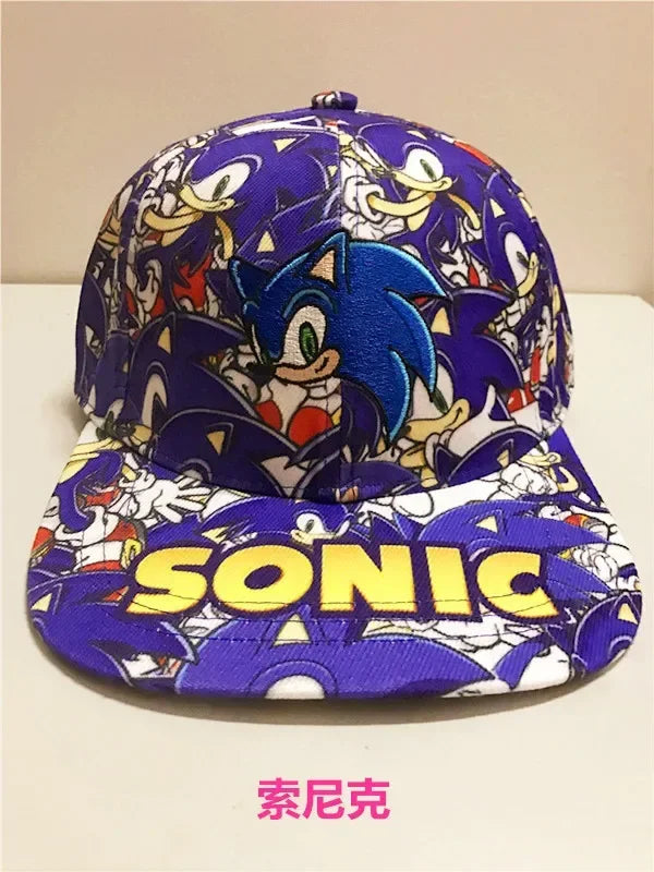Supersonic Mouse Four Seasons Cap Movable Doll Toy Adjustable Hedgehog Anime Hip-hop Cap Baseball Cap Hat Student Boy Girl Hat