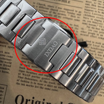 IX&DAO 2025 Novo Relógio Masculino Warrior Automático Mecânico 37mm Movimento Miyota 9015 Safira Aço Inoxidável Impermeável 10Bar BGW