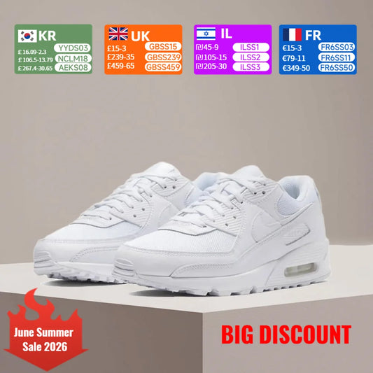 Nike Air Max 90 Classic Retro protuklizni stil, lagan, udoban dizajn, svakodnevne tenisice za trčanje CN8490-100