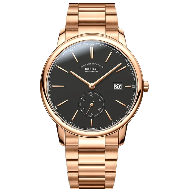 BORMAN BM3817 TOP Watch New 42 Luxury Men's Automatic Mechanical Watches Sapphire Ultra-thin 50M Waterproof Sub Dial Clocks