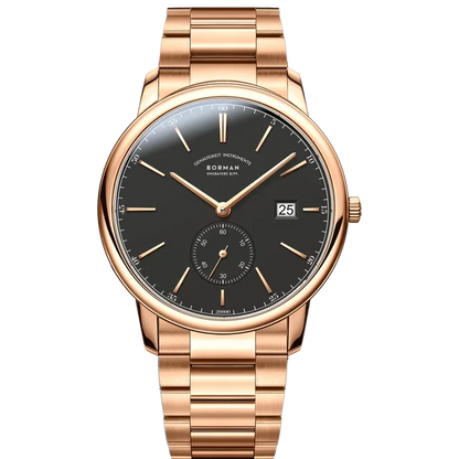 BORMAN BM3817 TOP Watch New 42 Luxury Men's Automatic Mechanical Watches Sapphire Ultra-thin 50M Waterproof Sub Dial Clocks
