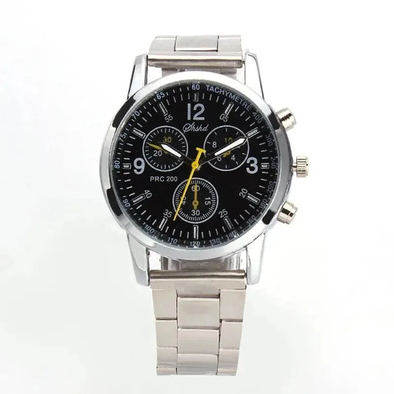 Watch Men Luxury Stainless Steel Sport Quartz Hour Wrist Analog Watch Casual Chic Watch Relogios Masculino Montre Homme Reloj