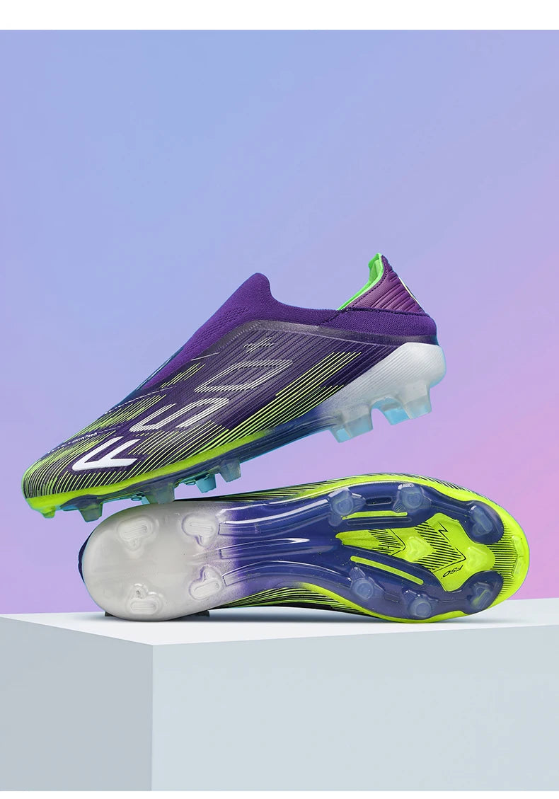 Heren sneakers met grasnoppen Hoogwaardige voetbalschoenen Futsal-voetbalschoenen Antislip voor binnen Populair model met hoge schacht voor buiten